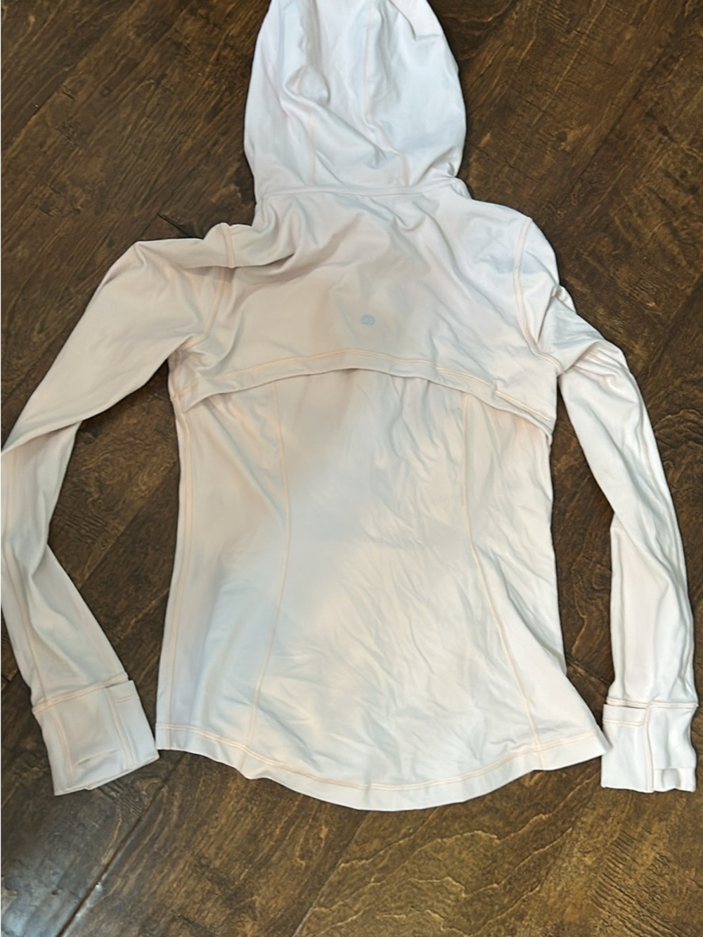 lululemon athletica Light Pink Hooded Long-Sleeve Top